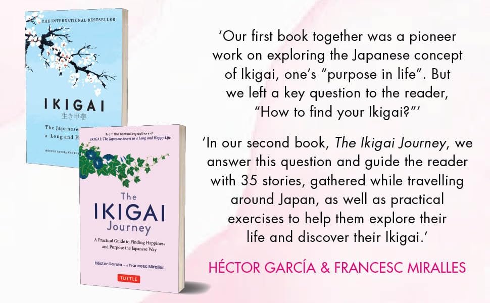 Ikigai: The Japanese secret to a long and happy life by Héctor García (Author), Francesc Miralles (Author) Format: Hardcover - Image 2