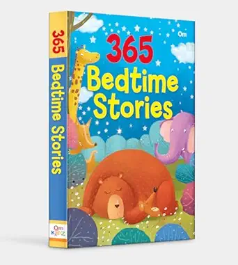 365 Bedtime Stories: Tales for Kids to End the Day with Imagination, Fun & Values | Heartwarming Fables, Adventures & Moral Lessons | Illustrated Storybook for Ages 8+