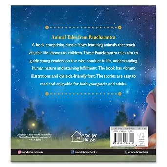 Animals Tales From Panchtantra | Timeless Stories For Children From Ancient India by Wonder House Books (Author) - Image 2